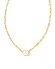 Load image into Gallery viewer, Kendra Scott Cailin Gold Pendant Necklace in Champagne Opal Crystal
