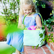 Load image into Gallery viewer, Viv & Lou Striped Seersucker Bucket - Green