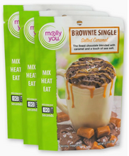 Load image into Gallery viewer, Brownie Single - Salted Caramel