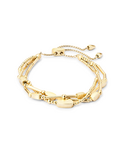 Load image into Gallery viewer, Kendra Scott Chantal Beaded Bracelet in Gold