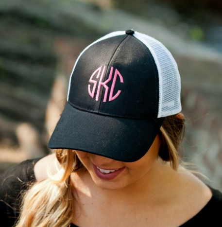 Monogram Trucker Hat