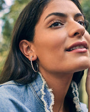 Load image into Gallery viewer, Kendra Scott Veronica Hoop Earrings in Silver