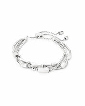 Load image into Gallery viewer, Kendra Scott Chantal Beaded Bracelet in Silver