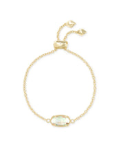 Load image into Gallery viewer, Elaina Gold Chain Bracelet in Dichroic Glass by Kendra Scott