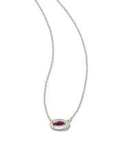 Load image into Gallery viewer, Grayson Silver Pendant Necklace in Dichroic Glass by Kendra Scott