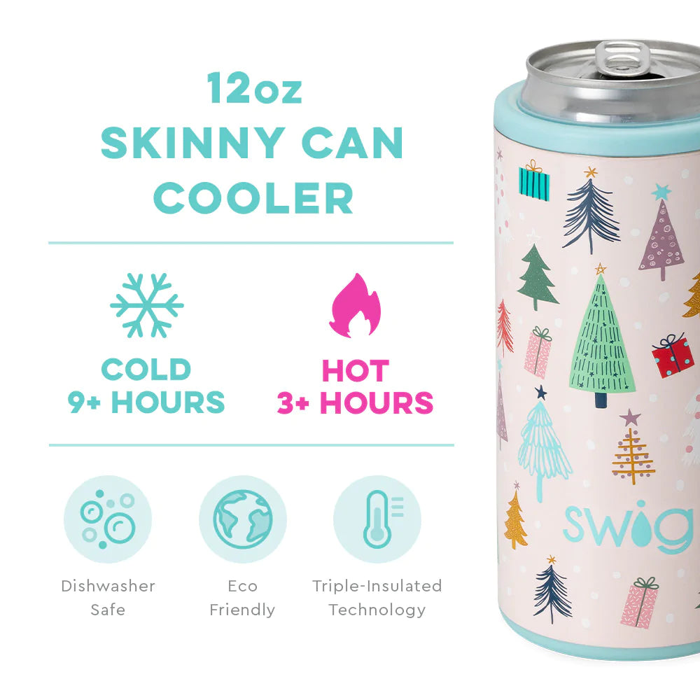 12oz Swig Skinny Can Cooler- Sundance