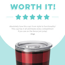 Load image into Gallery viewer, Swig Buffalo Plaid Tumbler (22oz)
