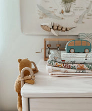 Load image into Gallery viewer, Apple Park Bamboo Baby Blanket - Wild Horses