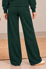 Load image into Gallery viewer, Martina Pine Gren Silky Soft Seam Front Straight Leg Pant - Pine Green