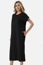 Load image into Gallery viewer, Celine Midi Dress - Black