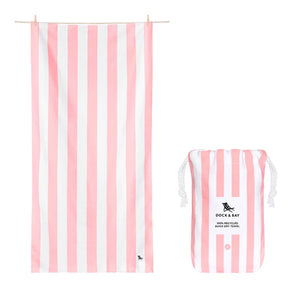 Dock & Bay Quick Dry Towel - Malibu Pink - Medium