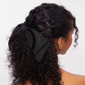 Kitsch Bow Hair Clip - Black