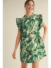 Load image into Gallery viewer, Palm Springs Ruffle Dress