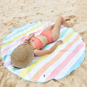 Dock & Bay Quick Dry Round Towels - Unicorn Waves