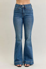 Load image into Gallery viewer, Judy Blue HW Tummy Control Double Button Flare Jean