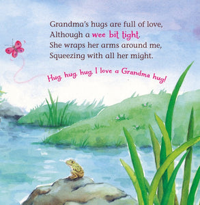 Grandma Kisses Children's Board Book