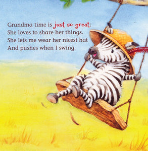 Grandma Kisses Children's Board Book