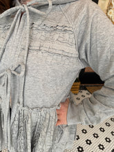 Load image into Gallery viewer, Girly Bow Jacket - Heather Grey