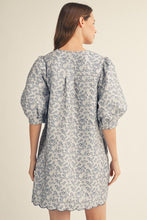 Load image into Gallery viewer, Summer Sunshine Scallop Hem Dress - Blue