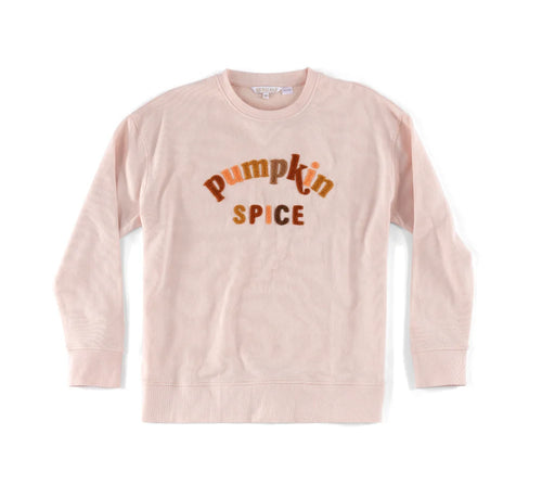 Pumpkin Spice Sweatshirt - Blush