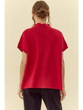 Load image into Gallery viewer, Josephine Sweater Top - Red