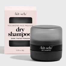 Load image into Gallery viewer, Kitsch Volumizing Rice Protein Dry Shampoo Puff - Dark Tint