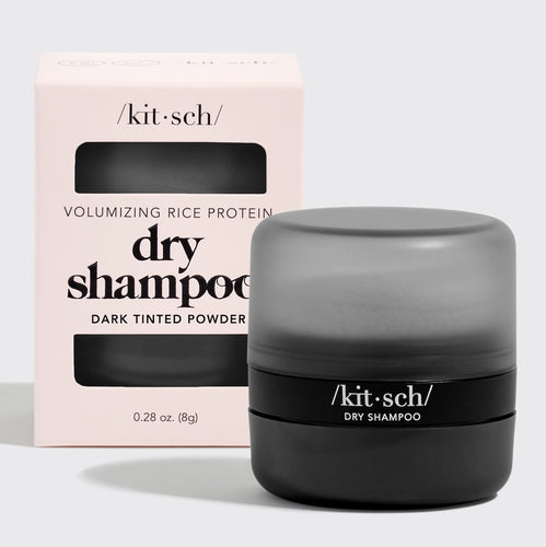Kitsch Volumizing Rice Protein Dry Shampoo Puff - Dark Tint