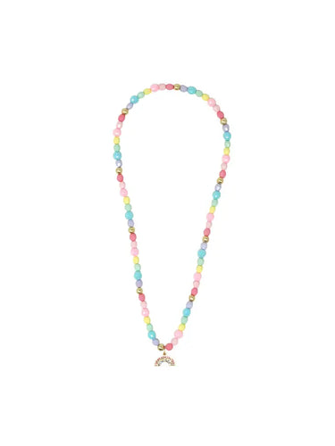 Smile Be Happy Rainbow Necklace