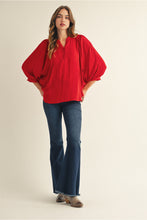 Load image into Gallery viewer, The Shiloh Top - Red
