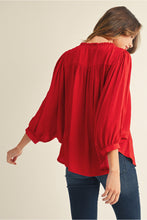 Load image into Gallery viewer, The Shiloh Top - Red