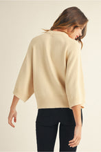 Load image into Gallery viewer, Novelty Sweater Top - Cream