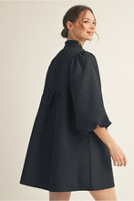 Load image into Gallery viewer, Kimmie Babydoll Dress - Black