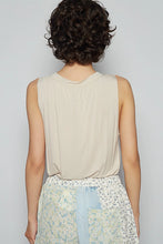 Load image into Gallery viewer, Everyday Henley Tank - Oatmeal