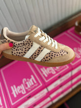 Load image into Gallery viewer, Corky's Heads Up Sneaker - Sand Mini Leopard