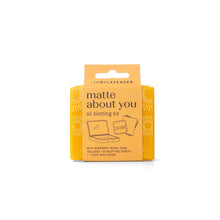 Load image into Gallery viewer, Lemon Lavender Matte About You Oil Blotting Kit