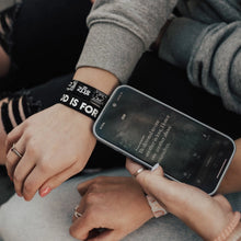 Load image into Gallery viewer, Interactive Bible Verse Bracelets - God Is For Us