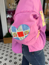 Load image into Gallery viewer, Quilted Love Top by Easel - BERRY PURPLE
