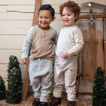 Load image into Gallery viewer, Burt's Bees Organic Thermal Boy Tee &amp; Pants Set