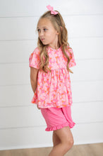 Load image into Gallery viewer, Kids Brynn Short Set: Pink