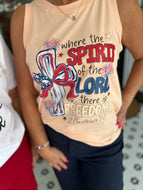 Spirit of the Lord - Tank (Peach)