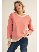 Load image into Gallery viewer, Vera Striped Top - Red