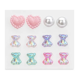 Berry Sweet Stick On Earrings