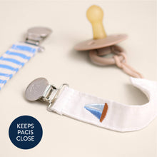 Load image into Gallery viewer, *NEW* Itzy Clip™ - Fabric Pacifier Strap: Bow
