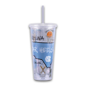 22oz UNC Collegiate Tumbler