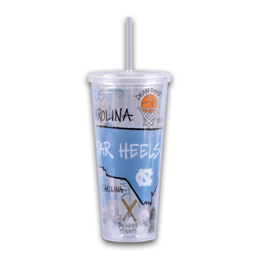 22oz UNC Collegiate Tumbler