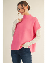 Load image into Gallery viewer, Josephine Sweater Top - Bubblegum Pink