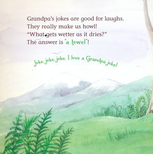 Grandpa Hugs Children's Board Book
