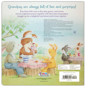 Grandpa Hugs Children's Board Book