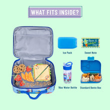 Load image into Gallery viewer, Kid&#39;s Lunch Box - Train Planes &amp; Trucks