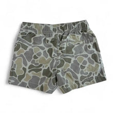 Load image into Gallery viewer, Gray Camo Kids' Performance Shorts by Cardin McCoy